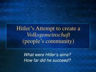 volksgemeinschaft powerpoint    id
