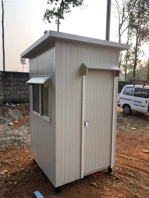 Rectangular Portable Security Guard Cabin At Rs Sq Ft In Thane