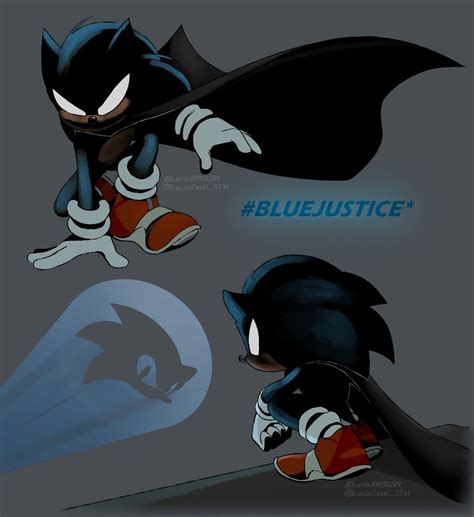 Lucia🍍 On Twitter Sonic X Batman Bluejustice 🔵 Sonicmovie2