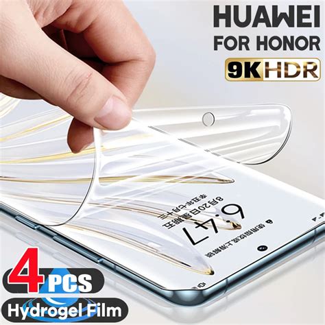 Pel Cula Completa De Hidrogel Para Huawei Protetor De Tela Para P20 P40