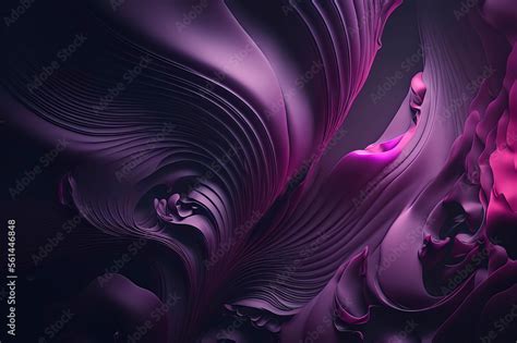 Elegant Purple Abstract Wallpaper Purple Background Stock Illustration