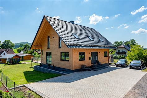 Holzhaus K Terbergblick Fullwood Wohnblockhaus