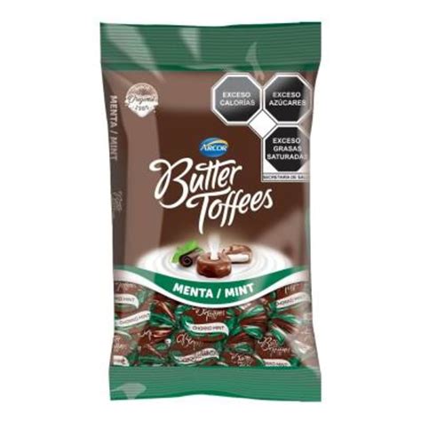 Caramelo Arcor Butter Toffees Choco Menta 126 G Walmart