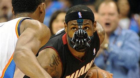 We Road Test A Few Alternate Masks For Nba Star Lebron James The