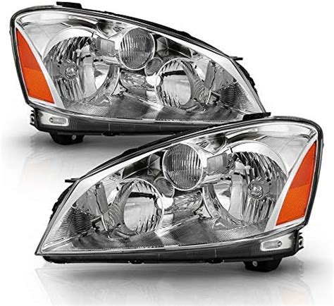 Amazon For Nissan Altima Headlights Lamps Set Halogen