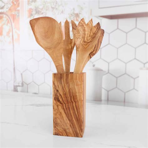 Handmade Wooden Kitchen Utensils Set - Artisraw