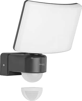 Oktaplex lighting LED Strahler mit Bewegungsmelder Außen Cali Motion