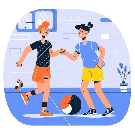 Ilustração vetorial 2d atividades esportivas e jogos olímpicos Vetor