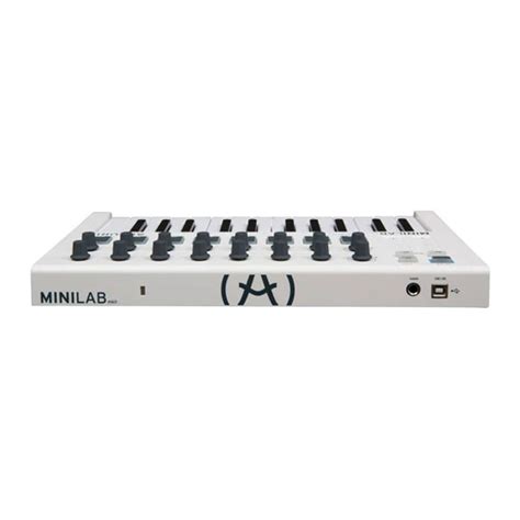 Arturia Minilab Mk Ii Portable Midi Controller And Free Copy Of Analog