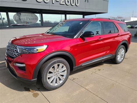 2023 Ford Explorer, Red Metallic With 3 Miles Available Now! - New Ford ...