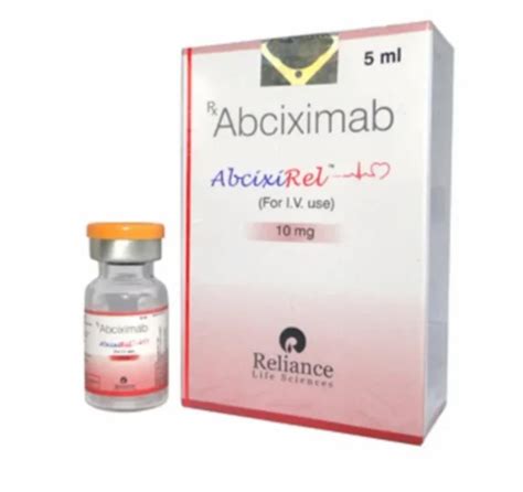 Abcixirel ABCIXIMAB 10mg Injection Packaging Size 1X1 At Rs 4400