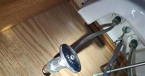 Why Straight Faucet Pipes Instead Of Flex Pipes Imgur