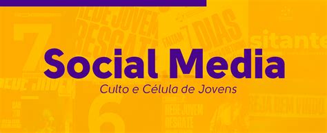 Social Media Culto e Célula de Jovens on Behance