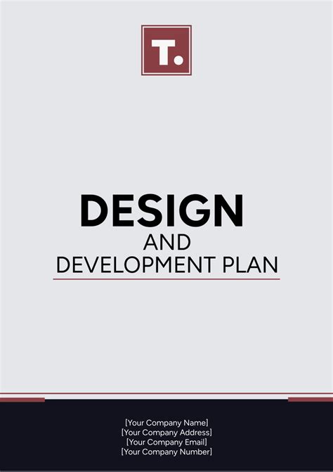 Free Design And Development Plan Template Edit Online And Download