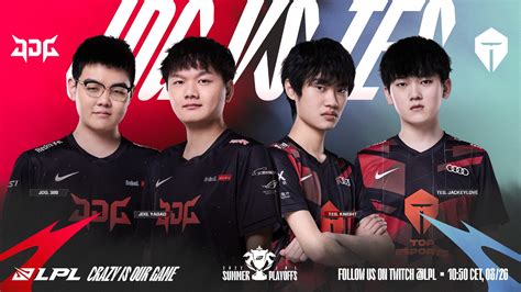 Lpl Summer Finals Preview Tes Vs Jdg