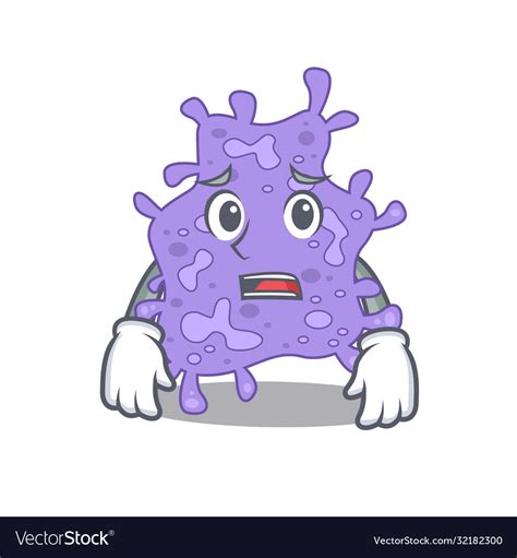 Cartoon Design Style Staphylococcus Aureus Vector Image