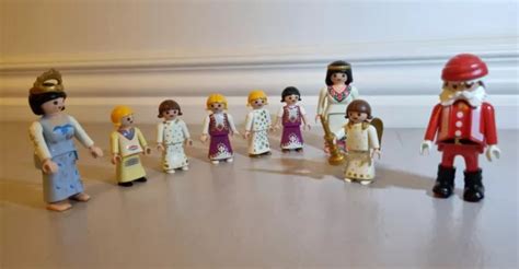 PLAYMOBIL FAMILLE ROYALE ange et père noël EUR 5 00 PicClick FR