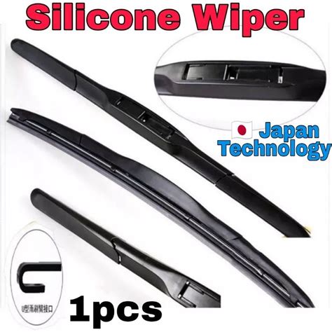 Japan Section Car Windscreen Wiper Silicone Soft Honda Toyota Perodua