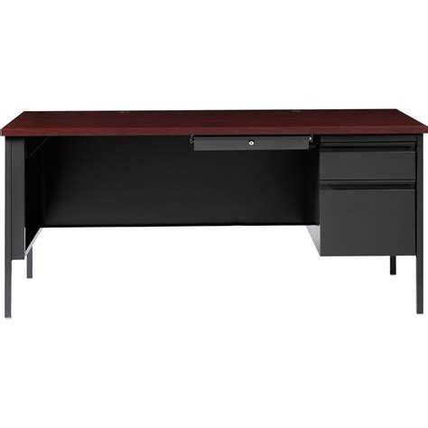 Llr 60916 Lorell Fortress Series 66 Right Pedestal Desk Lorell