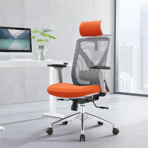 Scaun Ergonomic Mike H Al Orange Scaune Ergonomice Profesionale