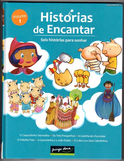 Histórias De Encantar Seis Histórias Para Sonhar Volume 1 Livros à