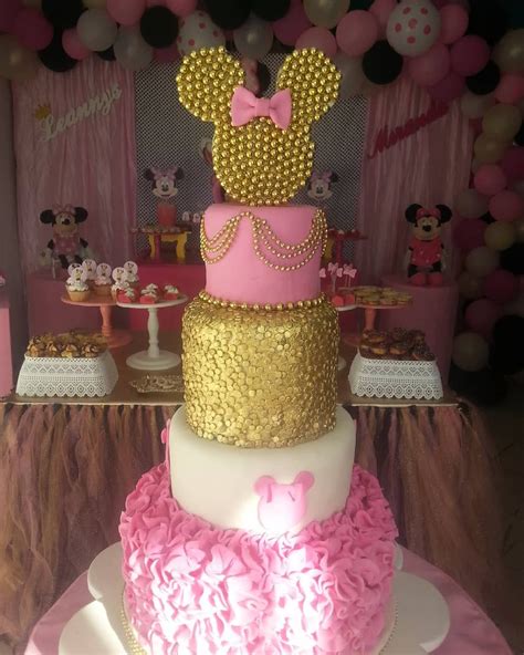 Minnie Mouse Rosa Minnie Mouse Theme Party Minnie Mouse Party