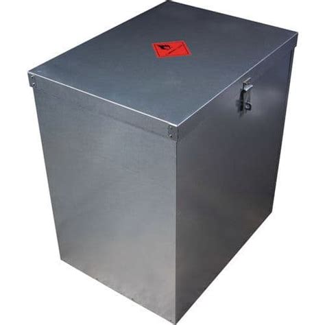 Galvanised Steel Coshh Floor Chest Material Or Liquids Manutan Uk