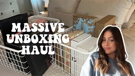 MASSIVE PR UNBOXING HAUL YouTube