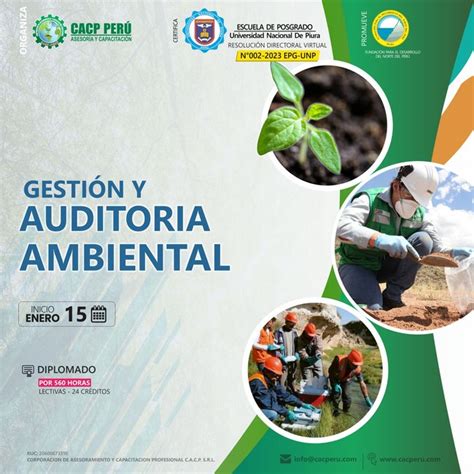 CACP Perú Diplomado Gestión Y Auditoria Ambiental 2023