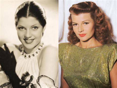 Rita Hayworth | The Natural Hair Colors of Hollywood Icons | Purple Clover