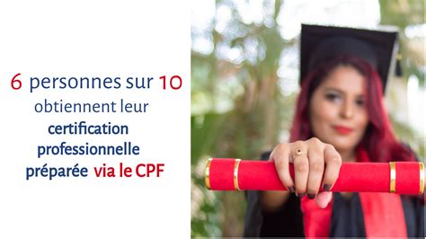 Les Certifications Professionnelles Par Le Cpf Les Chiffres M Dia