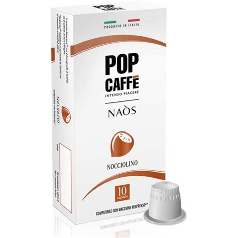 Capsule Pop Caffe Nocciolino Compatibili Nespresso