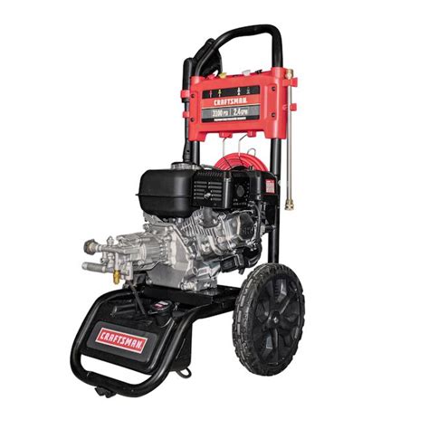 CRAFTSMAN 3100 PSI 2.4-gal/min Cold Water Gas Pressure Washer with 25 ...