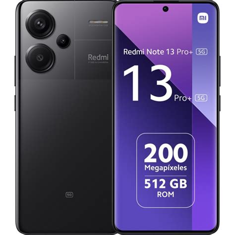 Xiaomi Redmi Note 13 Pro Plus 5G 12 512GB Negro Libre PcComponentes It