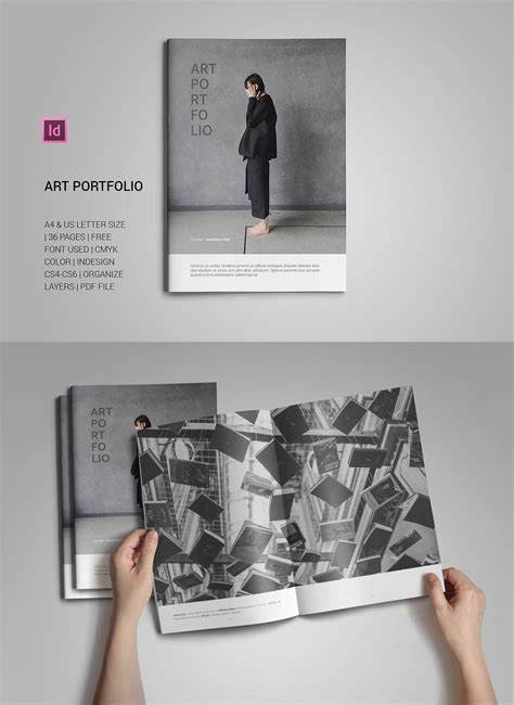 Art Portfolio | Art portfolio, Artist statement template, Free ...