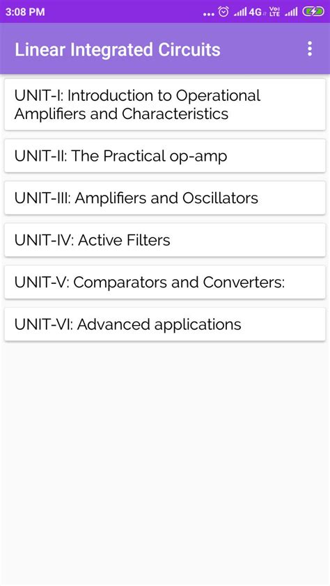 Linear Integrated Circuits APK for Android Download