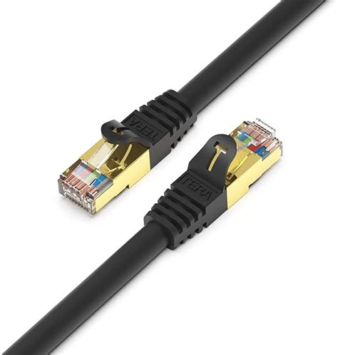 Tera Grand Cabo De Patch Ethernet Premium CAT7 Blindado Duplo 10