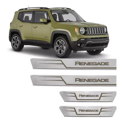 Soleiras Porta A O Inox Escovado Jeep Renegade Mercadolivre