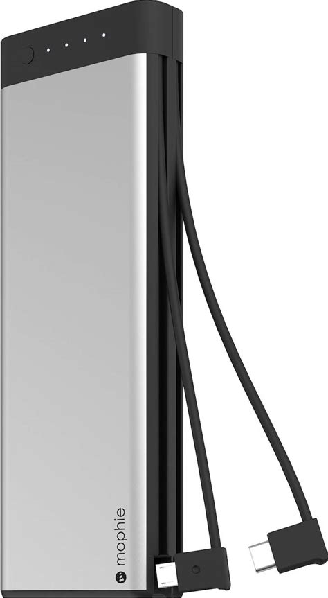 Mophie Power Bank Encore Plus 20k 20100mah 15w με Γρήγορη Φόρτιση Ασημί