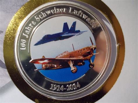 Medaille 100 Jahre Schweizer Luftwaffe Kaufen Auf Ricardo