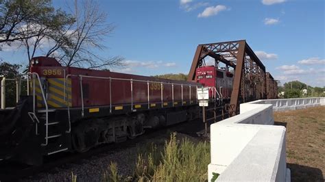 FULL SPEED AHEAD On The UNION PACIFIC CLINTON SUB IOWA NORTHERN Close