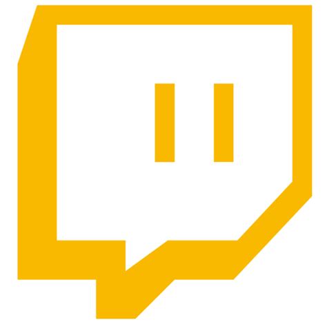 Download High Quality twitch logo png yellow Transparent PNG Images ...