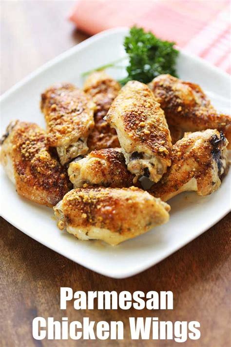 Delicious Crispy Skinned Chicken Wings Baked In A Hot Oven With A