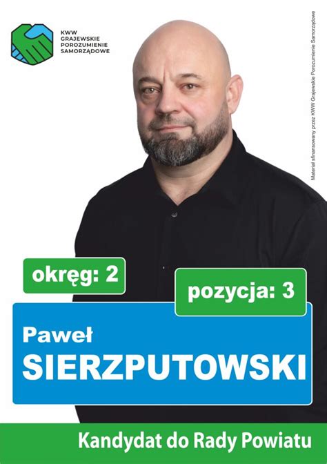 Pawe Sierzputowski Okr G Wyborczy Nr Pozycja Nr Kww Gps