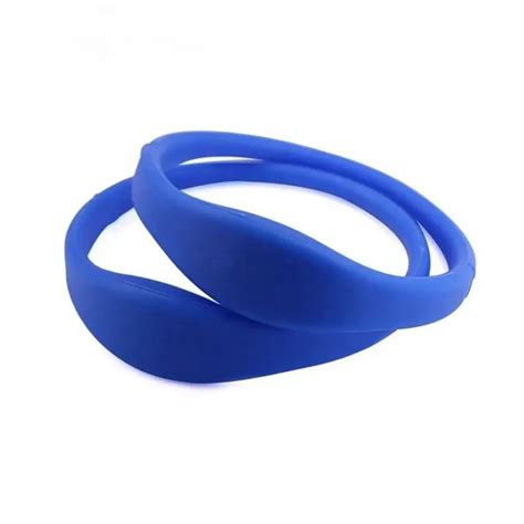 Waterproof Passive Writable Nfc Bracelet Rfid Silicone Wristband With