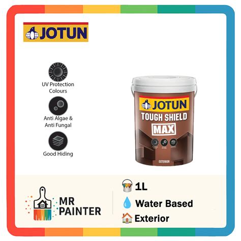 jotun tough shield max  matt page  cat air cat batu cat dinding