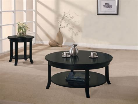 16+ black round coffee table set Striped bone inlay coffee table in black/white | Images Collection