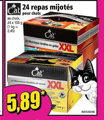 Offre Cat Repas Mijot S Pour Chats Chez Norma