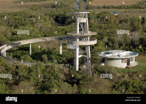 Enp Everglades National Park Shark Valley Loop Tower Stock Photo Alamy