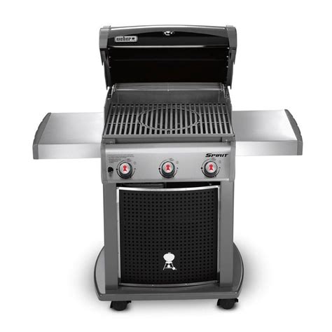 Weber Spirit E Burner Propane Gas Grill In Black Featuring The